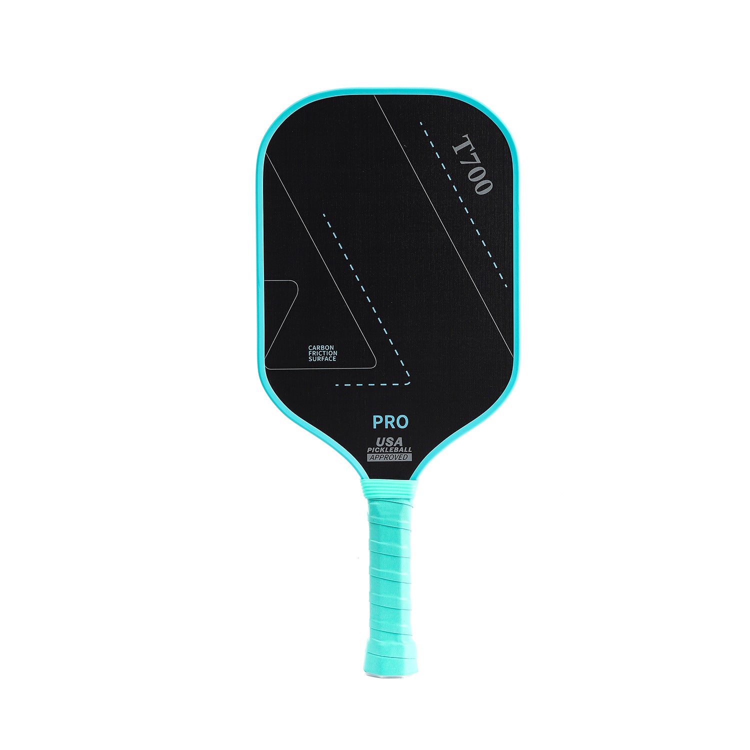 Graphite Pickleball Paddle Textured Surface Sports Racket
