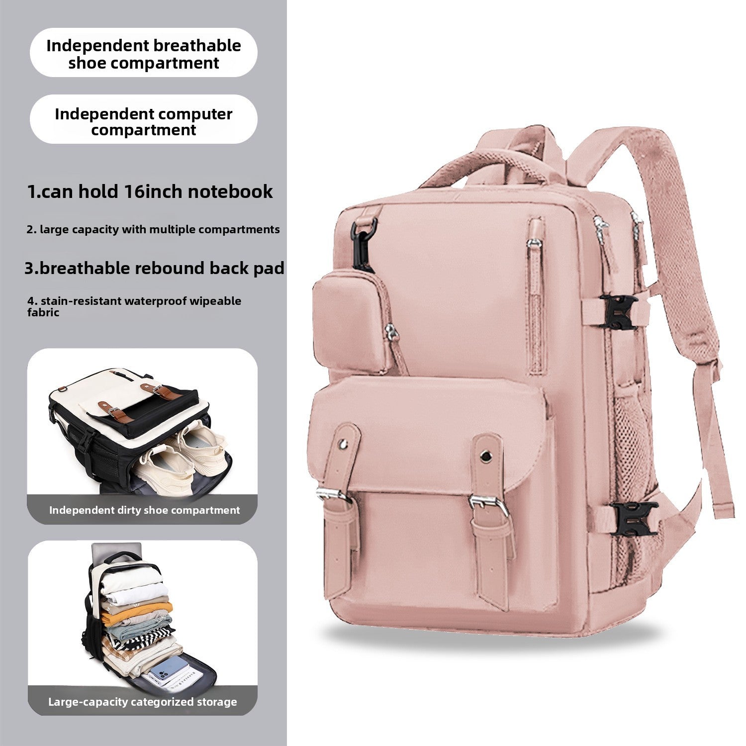 GG Large capacity backpack