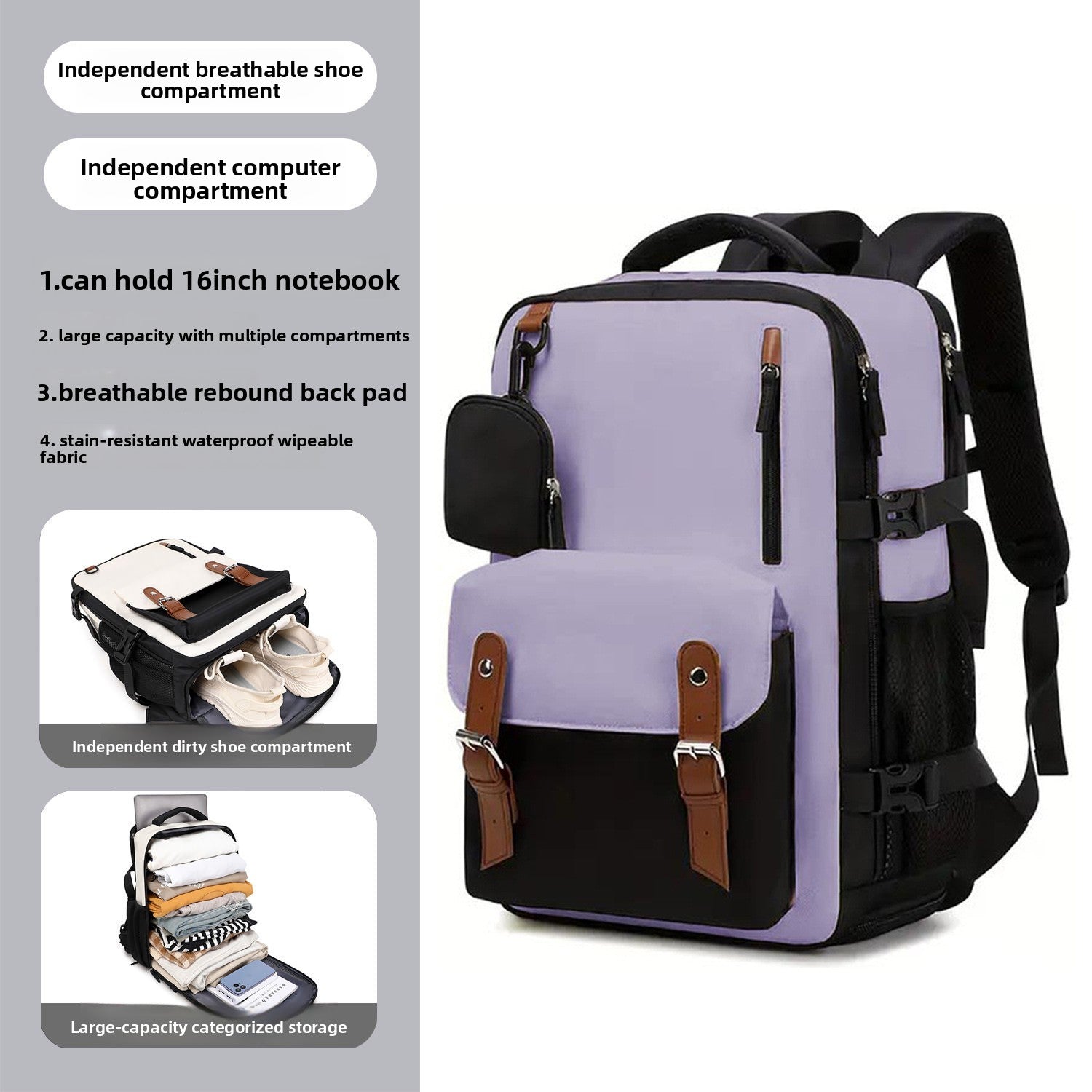 GG Large capacity backpack