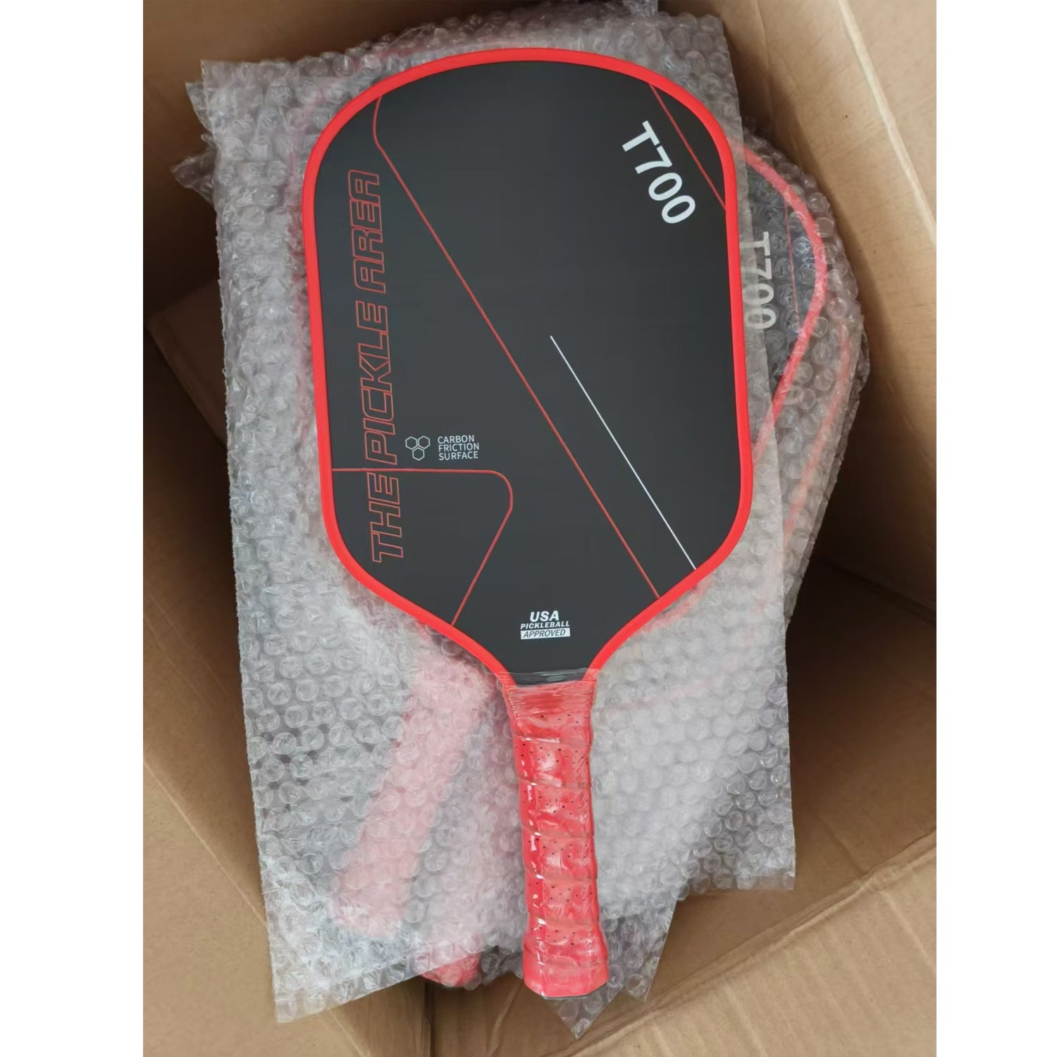 Graphite Pickleball Paddle Textured Surface Sports Racket
