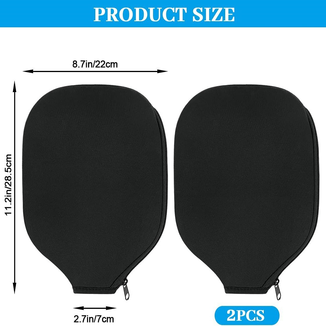 Rubber pickleball sports case