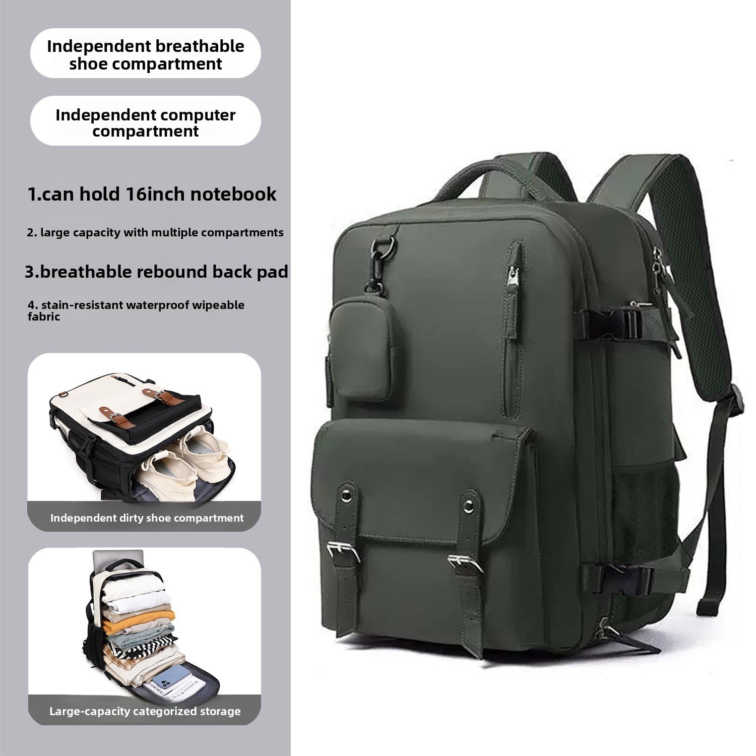 GG Large capacity backpack