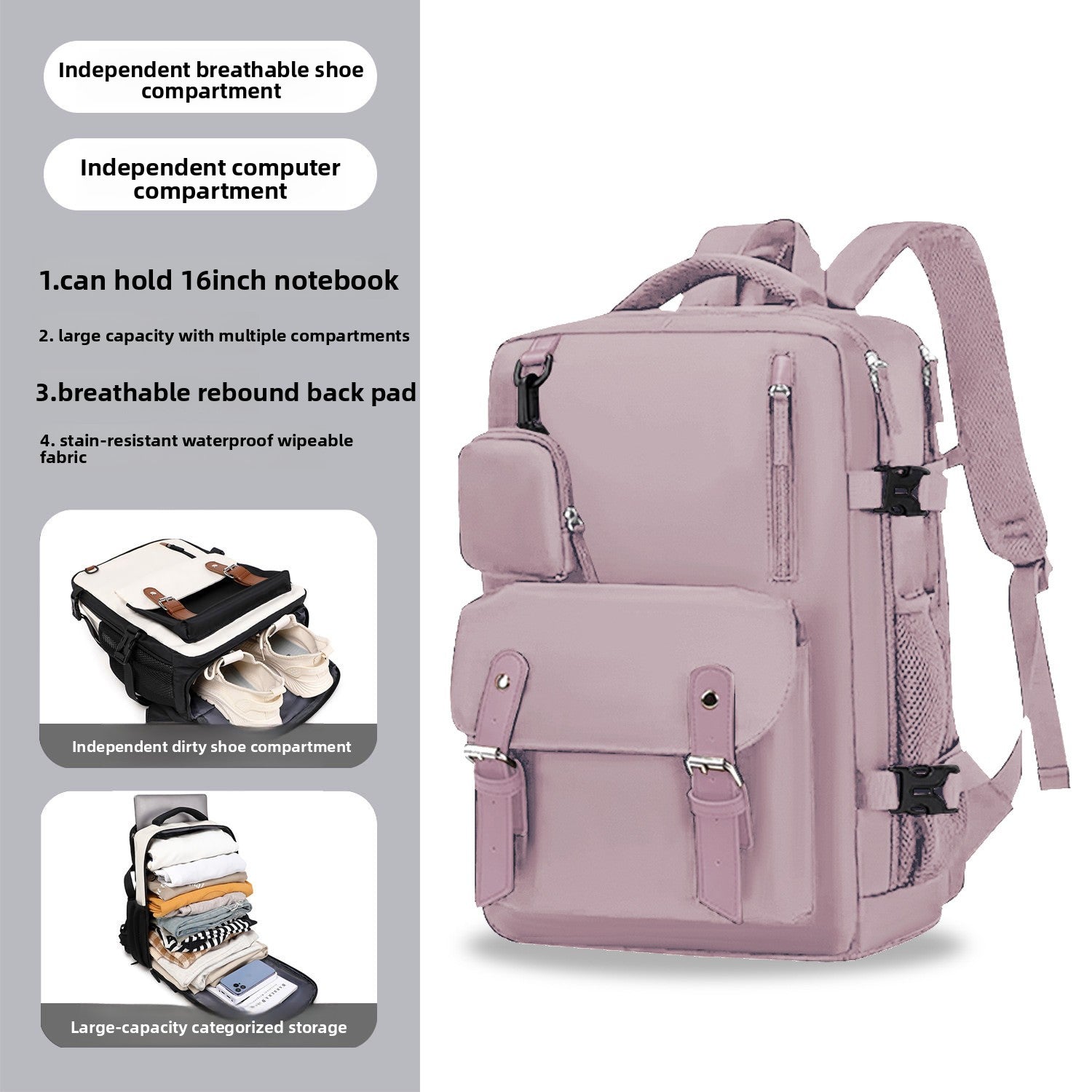 GG Large capacity backpack