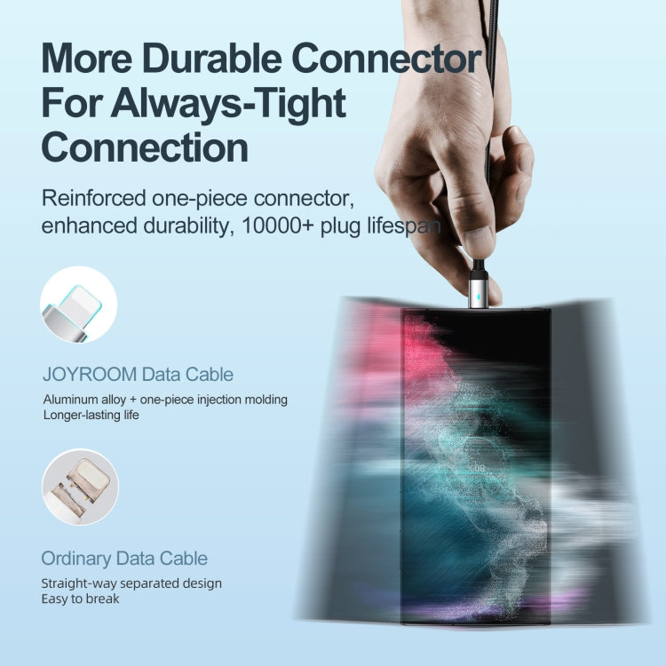 JOYROOM S-UC027A10 Extraordinary Series 3A USB-A to USB-C / Type-C Fast Charging Data Cable, Type-C, 1.2m