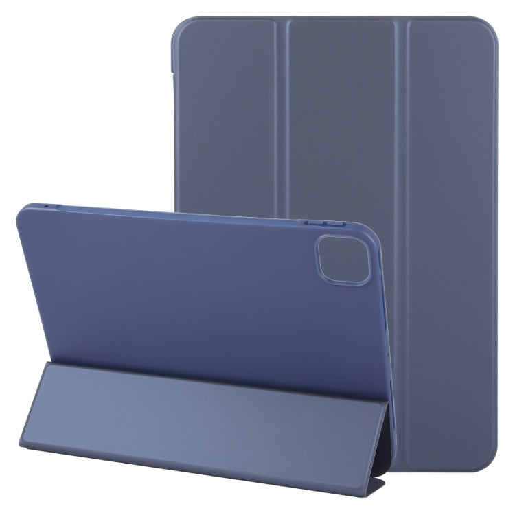 GEBEI 3-folding Holder Shockproof Flip Leather Tablet Case, For iPad Air 13 2026 / 2025 / 2024, For iPad Air 11 2026 / 2025 / 2024, For iPad Pro 13 2025 / 2024, For iPad Pro 11 2025 / 2024, For iPad 9.7 2018 & 2017 / Air / Air2
