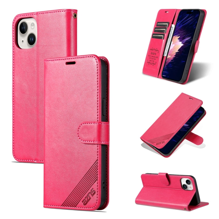 AZNS Sheepskin Texture Flip Leather Phone Case, For iPhone 17e / 16e, For iPhone 17 Pro Max, For iPhone 17 Pro, For iPhone 17, For iPhone Air, For iPhone 16 Pro Max, For iPhone 16 Pro, For iPhone 15 Pro Max, For iPhone 15 Pro, For iPhone 15 Plus       ...