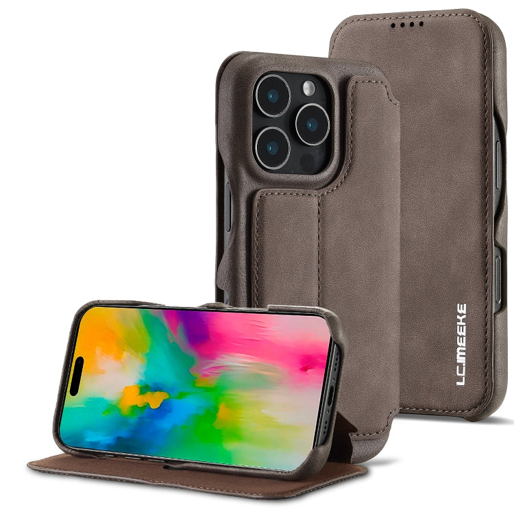 LC.IMEEKE Hon Ancient Series Flip Leather Phone Case, For iPhone 17 Pro Max, For iPhone 17 Pro, For iPhone 17, For iPhone Air, For iPhone 16 Pro Max, For iPhone 16 Pro, For iPhone 16 Plus, For iPhone 16, For iPhone 15 Pro Max