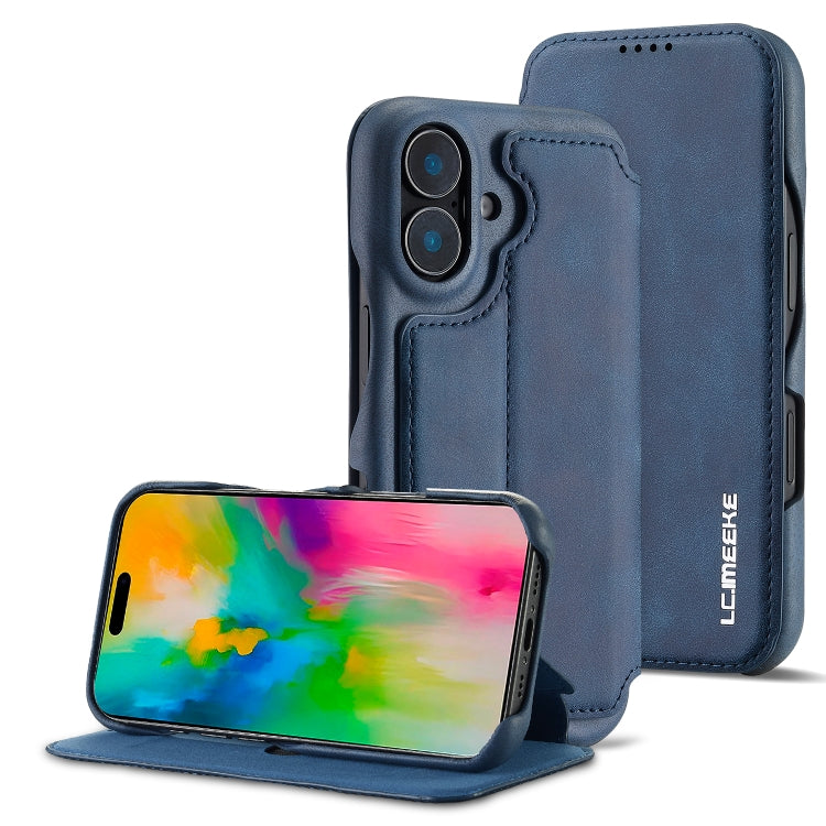 LC.IMEEKE Hon Ancient Series Flip Leather Phone Case, For iPhone 17 Pro Max, For iPhone 17 Pro, For iPhone 17, For iPhone Air, For iPhone 16 Pro Max, For iPhone 16 Pro, For iPhone 16 Plus, For iPhone 16, For iPhone 15 Pro Max