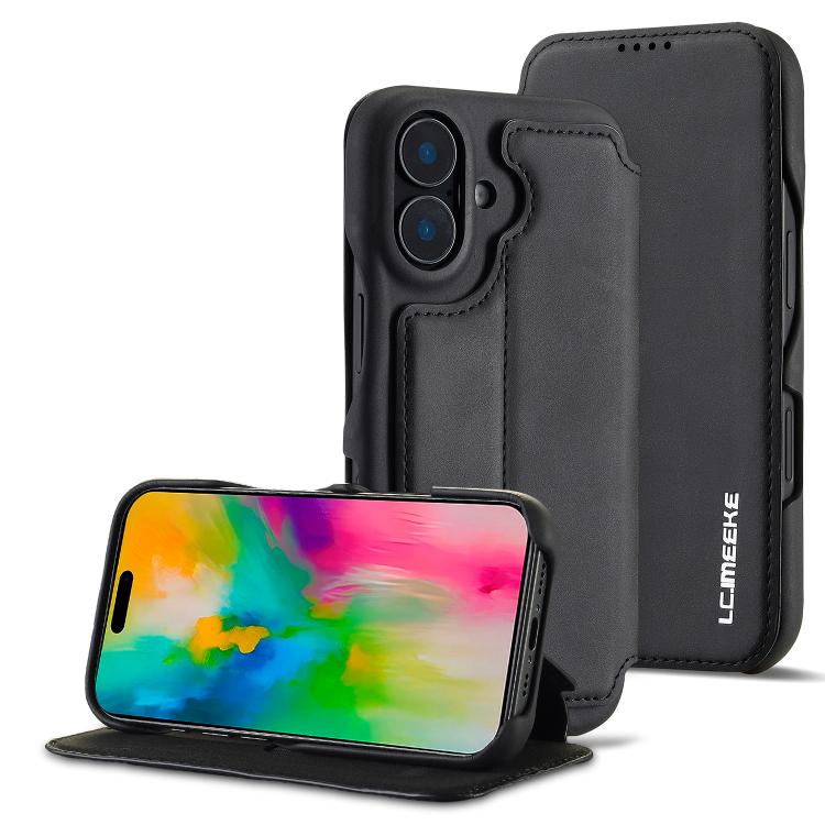 LC.IMEEKE Hon Ancient Series Flip Leather Phone Case, For iPhone 17 Pro Max, For iPhone 17 Pro, For iPhone 17, For iPhone Air, For iPhone 16 Pro Max, For iPhone 16 Pro, For iPhone 16 Plus, For iPhone 16, For iPhone 15 Pro Max