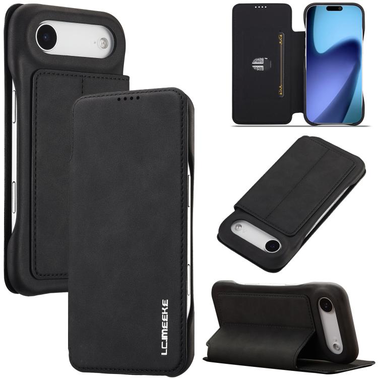 LC.IMEEKE Hon Ancient Series Flip Leather Phone Case, For iPhone 17 Pro Max, For iPhone 17 Pro, For iPhone 17, For iPhone Air, For iPhone 16 Pro Max, For iPhone 16 Pro, For iPhone 16 Plus, For iPhone 16, For iPhone 15 Pro Max