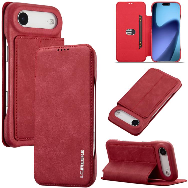 LC.IMEEKE Hon Ancient Series Flip Leather Phone Case, For iPhone 17 Pro Max, For iPhone 17 Pro, For iPhone 17, For iPhone Air, For iPhone 16 Pro Max, For iPhone 16 Pro, For iPhone 16 Plus, For iPhone 16, For iPhone 15 Pro Max