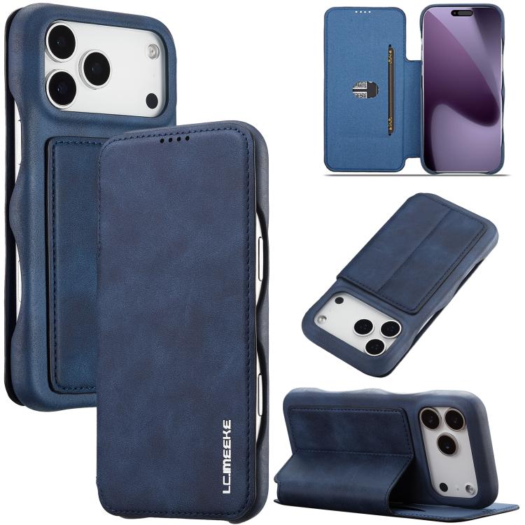 LC.IMEEKE Hon Ancient Series Flip Leather Phone Case, For iPhone 17 Pro Max, For iPhone 17 Pro, For iPhone 17, For iPhone Air, For iPhone 16 Pro Max, For iPhone 16 Pro, For iPhone 16 Plus, For iPhone 16, For iPhone 15 Pro Max