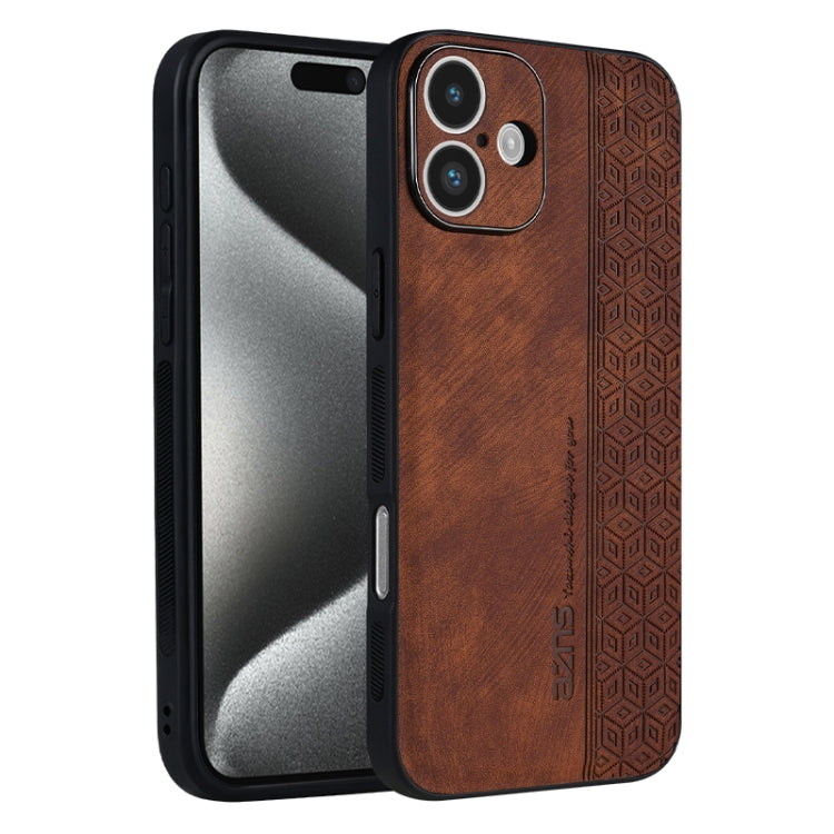 AZNS 3D Embossed Skin Feel Phone Case, For iPhone 16e / 17e, For iPhone 17 Pro Max, For iPhone 17 Pro, For iPhone 17, For iPhone Air, For iPhone 16 Pro Max, For iPhone 16 Pro, For iPhone 16 Plus, For iPhone 16