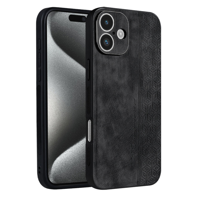 AZNS 3D Embossed Skin Feel Phone Case, For iPhone 16e / 17e, For iPhone 17 Pro Max, For iPhone 17 Pro, For iPhone 17, For iPhone Air, For iPhone 16 Pro Max, For iPhone 16 Pro, For iPhone 16 Plus, For iPhone 16