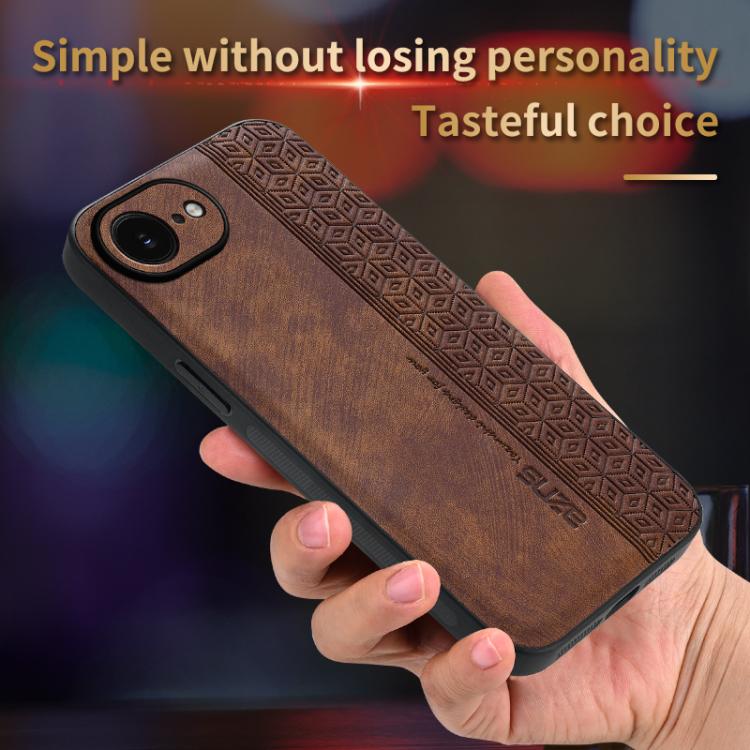 AZNS 3D Embossed Skin Feel Phone Case, For iPhone 16e / 17e, For iPhone 17 Pro Max, For iPhone 17 Pro, For iPhone 17, For iPhone Air, For iPhone 16 Pro Max, For iPhone 16 Pro, For iPhone 16 Plus, For iPhone 16