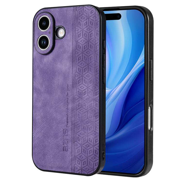 AZNS 3D Embossed Skin Feel Phone Case, For iPhone 16e / 17e, For iPhone 17 Pro Max, For iPhone 17 Pro, For iPhone 17, For iPhone Air, For iPhone 16 Pro Max, For iPhone 16 Pro, For iPhone 16 Plus, For iPhone 16