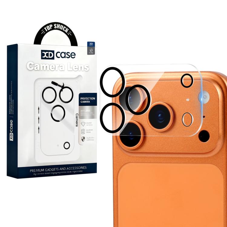 XDcase Silkscreen Integrated Tempered Glass Back Camera Film, For iPhone 17 Pro Max, For iPhone 17 Pro, For iPhone 17, For iPhone Air, For iPhone 16 Pro / 16 Pro Max, For iPhone 16 / 16 Plus, For iPhone 15 Pro / 15 Pro Max, For iPhone 15 / 15 Plus     ...