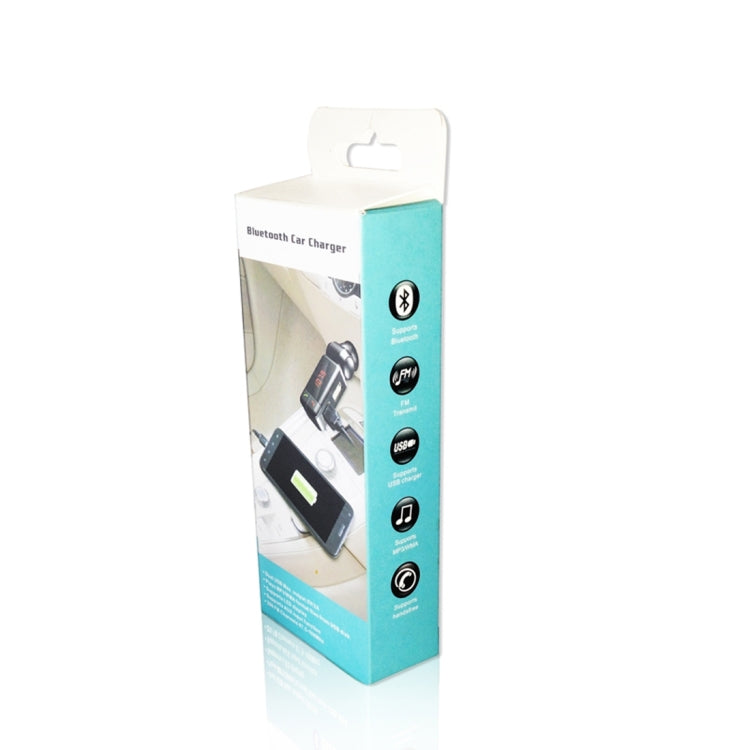 BC-06 Bluetooth Car Kit FM Transmitter Car MP3 Player with LED Display 2 USB Charger & Handsfree Function, BC06