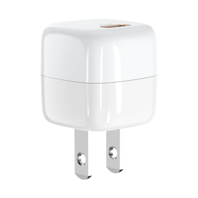 ENKAY APQ-011 Mini PD 20W USB-C / Type-C Port Fast Charger, US Plug