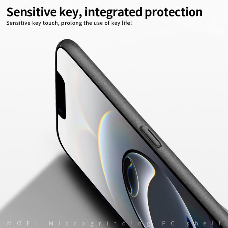 MOFI Fandun Series Frosted PC Ultra-thin All-inclusive Phone Case, For iPhone 17e / 16e, For iPhone 17 Pro Max, For iPhone 17 Pro, For iPhone 17, For iPhone Air, For iPhone 16 Pro Max, For iPhone 16 Pro, For iPhone 16 Plus, For iPhone 16