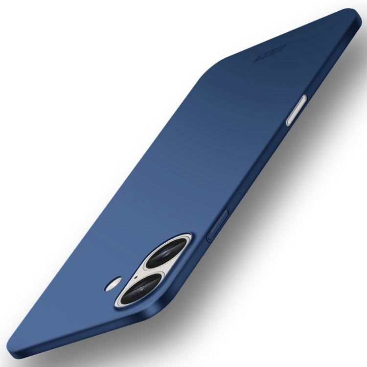 MOFI Frosted PC Ultra-thin Hard Phone Case, For iPhone 17e / 16e, For iPhone 17 Pro Max, For iPhone 17 Pro, For iPhone 17, For iPhone Air, For iPhone 16 Pro Max, For iPhone 16 Pro, For iPhone 16 Plus, For iPhone 16