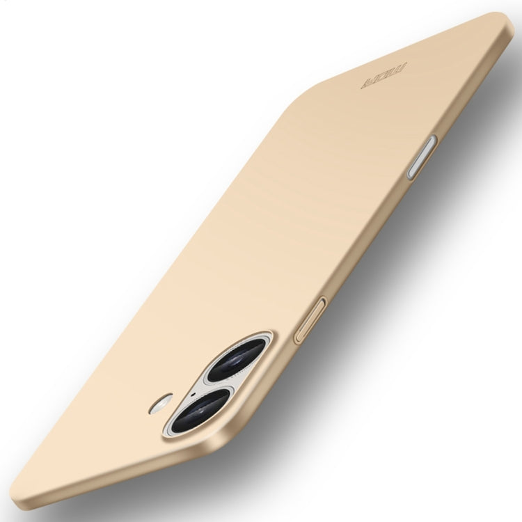 MOFI Frosted PC Ultra-thin Hard Phone Case, For iPhone 17e / 16e, For iPhone 17 Pro Max, For iPhone 17 Pro, For iPhone 17, For iPhone Air, For iPhone 16 Pro Max, For iPhone 16 Pro, For iPhone 16 Plus, For iPhone 16