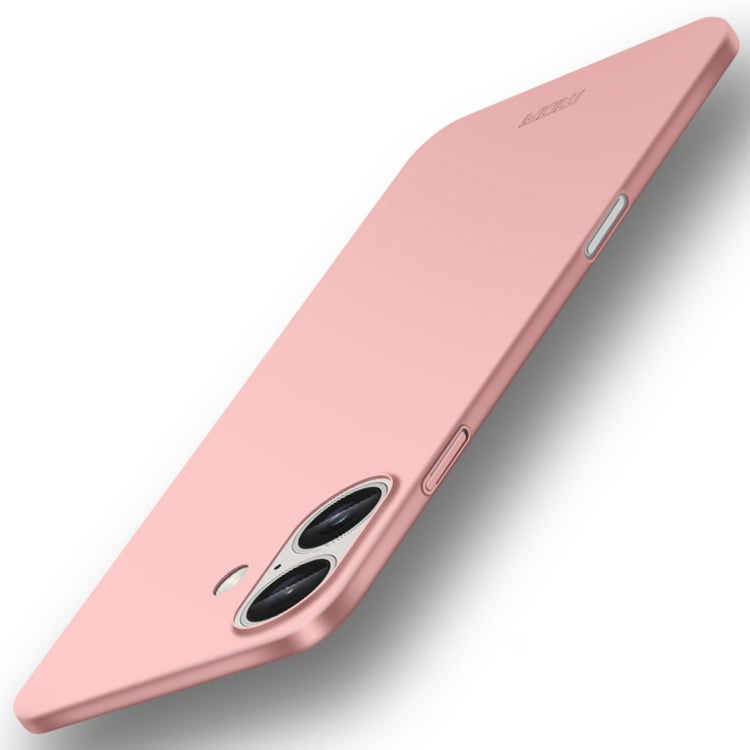 MOFI Frosted PC Ultra-thin Hard Phone Case, For iPhone 17e / 16e, For iPhone 17 Pro Max, For iPhone 17 Pro, For iPhone 17, For iPhone Air, For iPhone 16 Pro Max, For iPhone 16 Pro, For iPhone 16 Plus, For iPhone 16