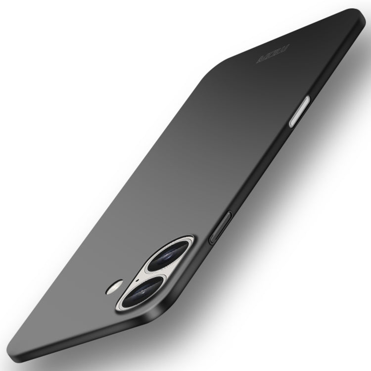 MOFI Frosted PC Ultra-thin Hard Phone Case, For iPhone 17e / 16e, For iPhone 17 Pro Max, For iPhone 17 Pro, For iPhone 17, For iPhone Air, For iPhone 16 Pro Max, For iPhone 16 Pro, For iPhone 16 Plus, For iPhone 16