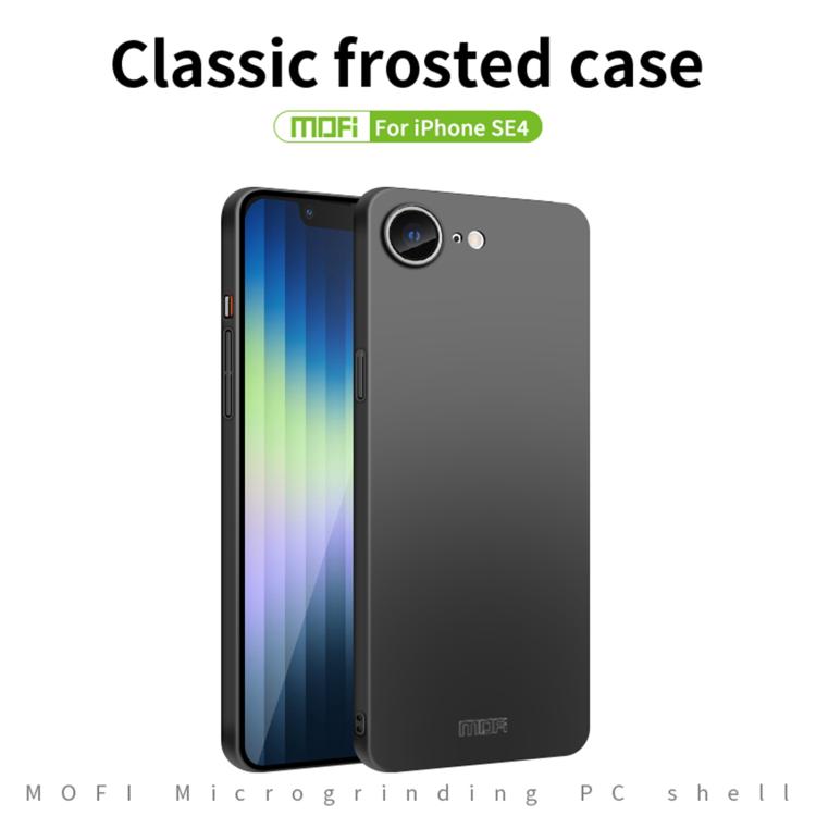 MOFI Frosted PC Ultra-thin Hard Phone Case, For iPhone 17e / 16e, For iPhone 17 Pro Max, For iPhone 17 Pro, For iPhone 17, For iPhone Air, For iPhone 16 Pro Max, For iPhone 16 Pro, For iPhone 16 Plus, For iPhone 16