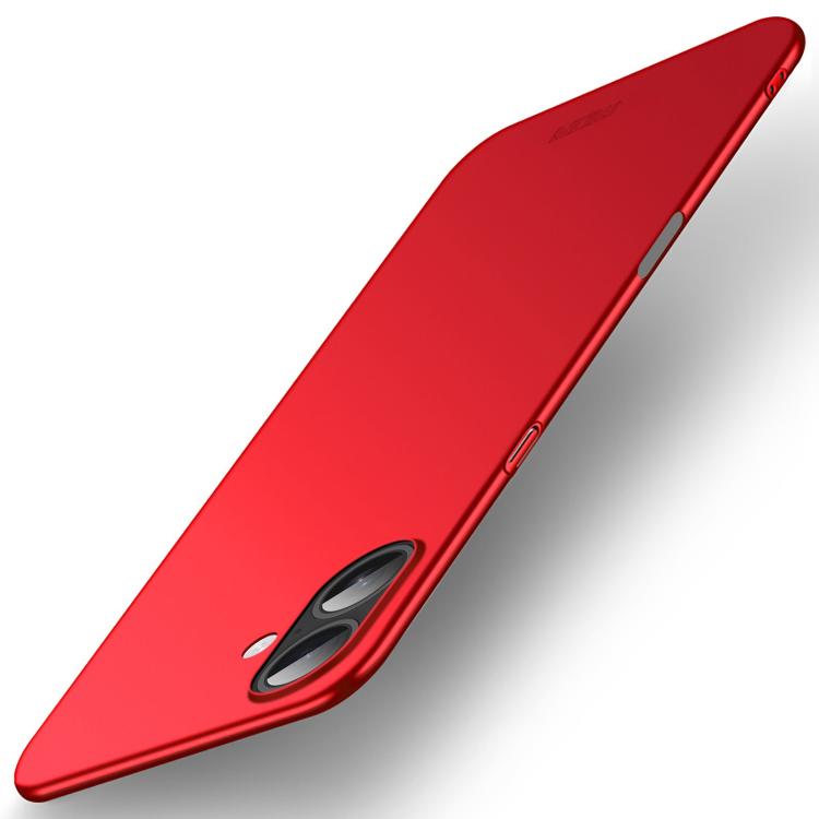 MOFI Frosted PC Ultra-thin Hard Phone Case, For iPhone 17e / 16e, For iPhone 17 Pro Max, For iPhone 17 Pro, For iPhone 17, For iPhone Air, For iPhone 16 Pro Max, For iPhone 16 Pro, For iPhone 16 Plus, For iPhone 16