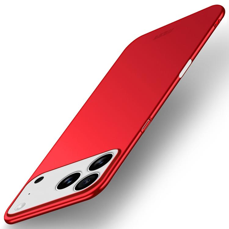 MOFI Frosted PC Ultra-thin Hard Phone Case, For iPhone 17e / 16e, For iPhone 17 Pro Max, For iPhone 17 Pro, For iPhone 17, For iPhone Air, For iPhone 16 Pro Max, For iPhone 16 Pro, For iPhone 16 Plus, For iPhone 16