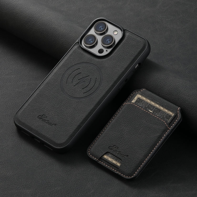 Suteni H16 Litchi Texture Leather Detachable Wallet Back Phone Case, For iPhone 15, For iPhone 14 Plus, For iPhone 14, For iPhone 14 Pro, For iPhone 14 Pro Max, For iPhone 13 Pro Max, For iPhone 13 Pro, For iPhone 13, For iPhone 12, For iPhone 12 Pro M...