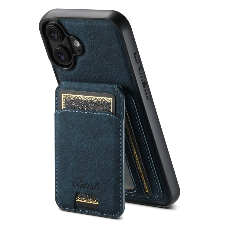 Suteni H16 Litchi Texture Leather Detachable Wallet Back Phone Case, For iPhone 17e / 16e, For iPhone 17 Pro Max, For iPhone 17 Pro, For iPhone 17, For iPhone Air, For iPhone 16 Pro Max, For iPhone 16 Pro, For iPhone 16 Plus, For iPhone 16             ...