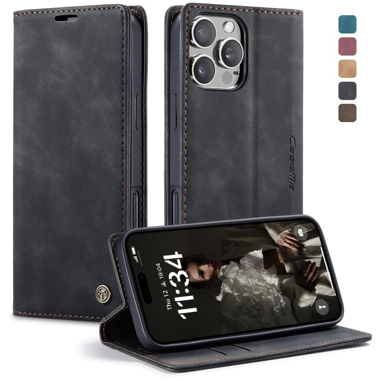 CaseMe 013 Multifunctional Horizontal Flip Leather Phone Case, For iPhone 17e / 16e, For iPhone 17 Pro Max, For iPhone 17 Pro, For iPhone 17, For iPhone Air, For iPhone 16 Pro Max, For iPhone 16 Pro, For iPhone 16 Plus, For iPhone 16