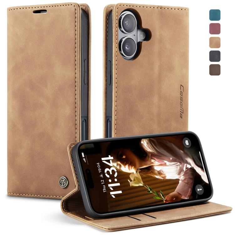 CaseMe 013 Multifunctional Horizontal Flip Leather Phone Case, For iPhone 17e / 16e, For iPhone 17 Pro Max, For iPhone 17 Pro, For iPhone 17, For iPhone Air, For iPhone 16 Pro Max, For iPhone 16 Pro, For iPhone 16 Plus, For iPhone 16