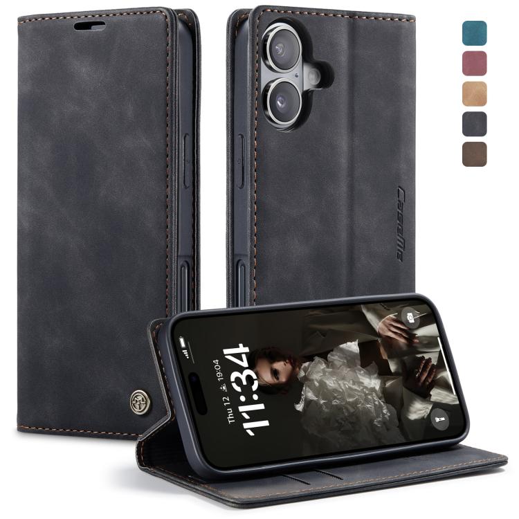 CaseMe 013 Multifunctional Horizontal Flip Leather Phone Case, For iPhone 17e / 16e, For iPhone 17 Pro Max, For iPhone 17 Pro, For iPhone 17, For iPhone Air, For iPhone 16 Pro Max, For iPhone 16 Pro, For iPhone 16 Plus, For iPhone 16