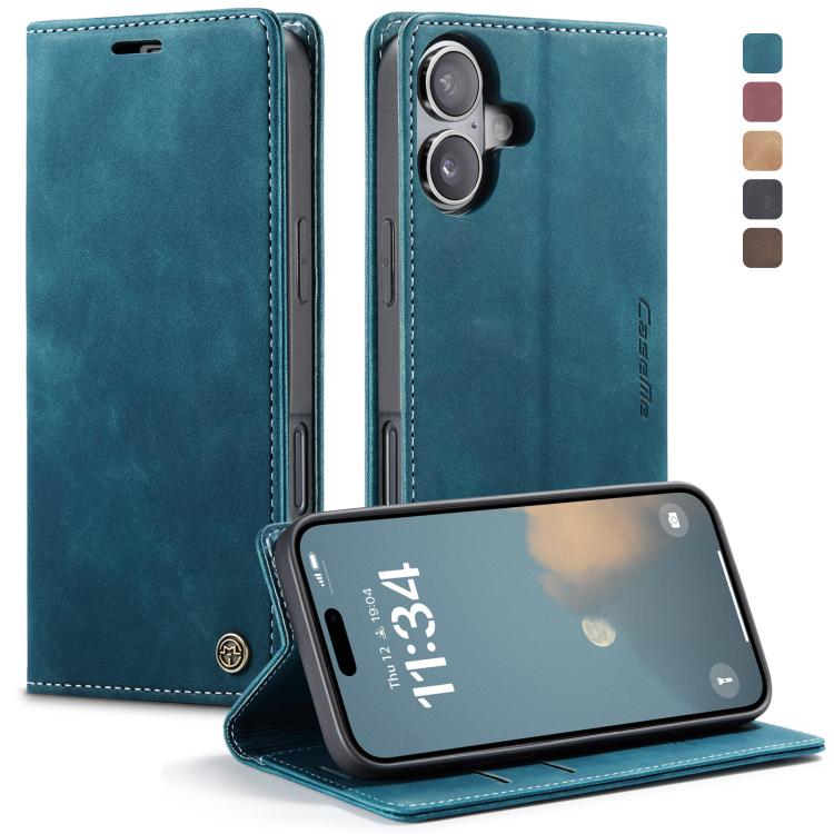 CaseMe 013 Multifunctional Horizontal Flip Leather Phone Case, For iPhone 17e / 16e, For iPhone 17 Pro Max, For iPhone 17 Pro, For iPhone 17, For iPhone Air, For iPhone 16 Pro Max, For iPhone 16 Pro, For iPhone 16 Plus, For iPhone 16