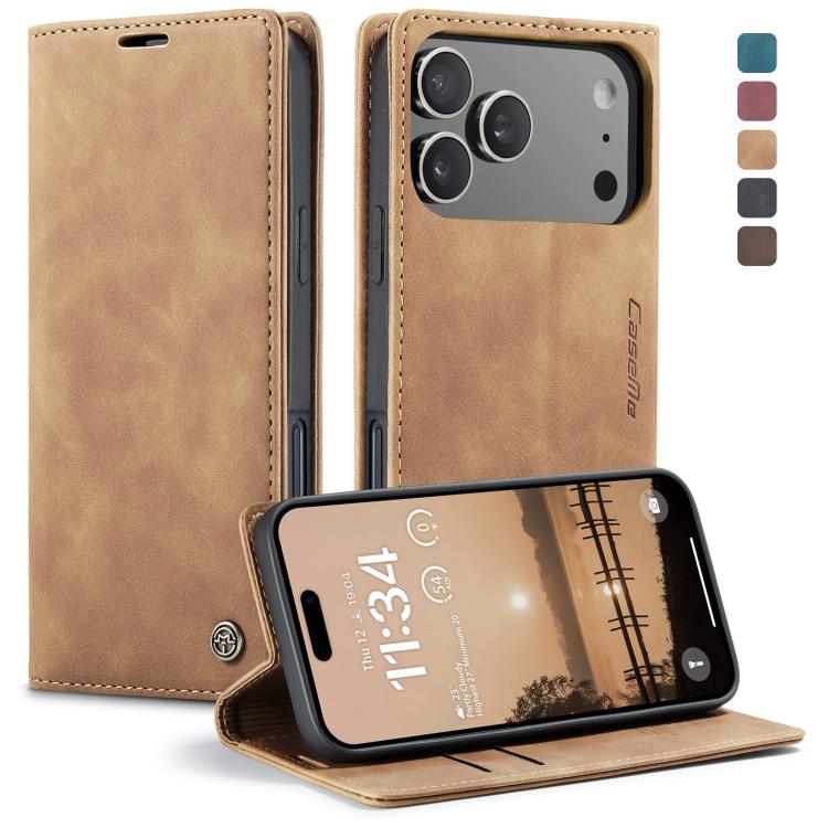 CaseMe 013 Multifunctional Horizontal Flip Leather Phone Case, For iPhone 17e / 16e, For iPhone 17 Pro Max, For iPhone 17 Pro, For iPhone 17, For iPhone Air, For iPhone 16 Pro Max, For iPhone 16 Pro, For iPhone 16 Plus, For iPhone 16