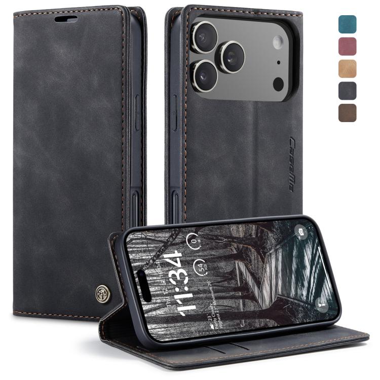 CaseMe 013 Multifunctional Horizontal Flip Leather Phone Case, For iPhone 17e / 16e, For iPhone 17 Pro Max, For iPhone 17 Pro, For iPhone 17, For iPhone Air, For iPhone 16 Pro Max, For iPhone 16 Pro, For iPhone 16 Plus, For iPhone 16