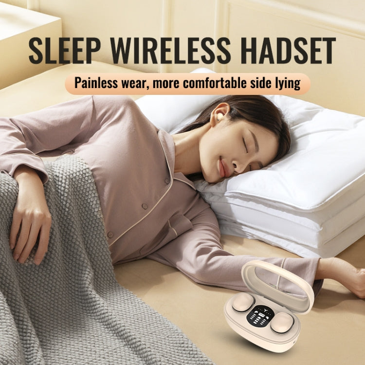 Mini TWS Bluetooth Earphones With Rectangular Bin Noise Reduction Long Life Sleep Wireless Music Earbuds, mini13s