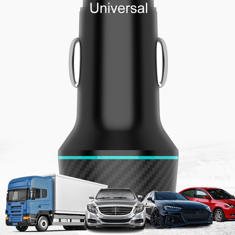 QIAKEY Dual Fast Charging Charger One To Two Cigarette Lighter, TH218 36W, TH219 48W, TH215 43W, TH229 95W