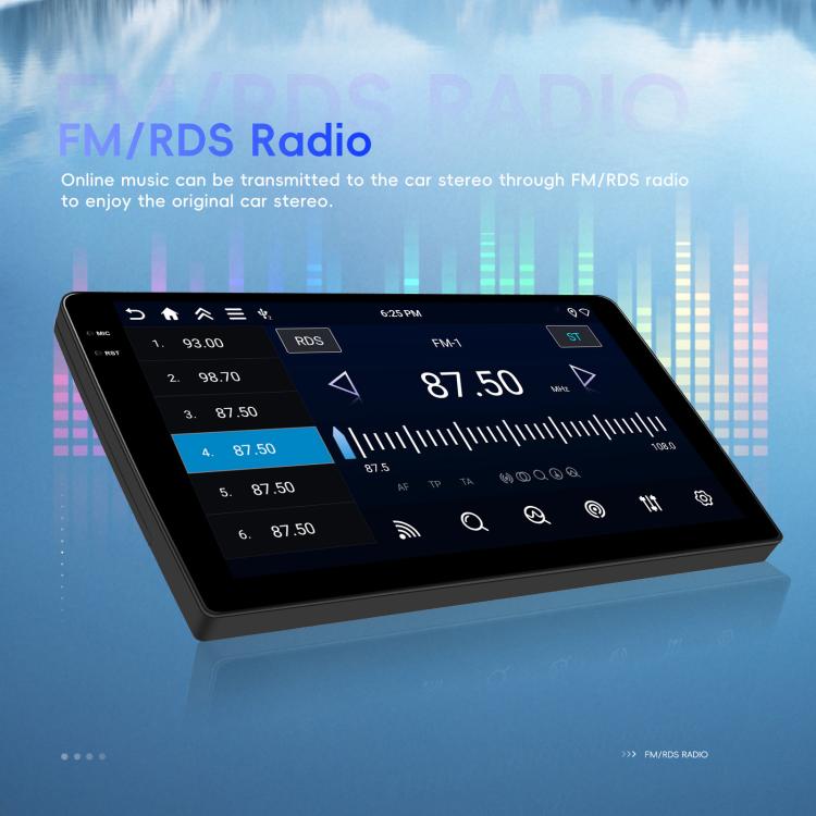 Universal Android 15 Central Control Large Screen Car Wireless Carplay Navigation Integrated Machine, 9 inch 4+64G, 9 inch 4+128G, 10 inch 4+64G, 10 inch 4+128G