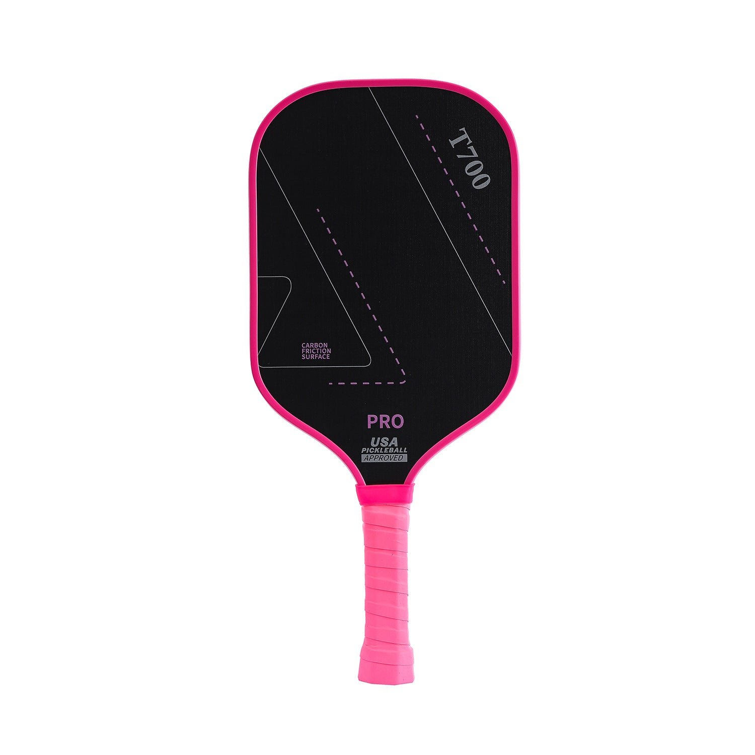 Graphite Pickleball Paddle Textured Surface Sports Racket