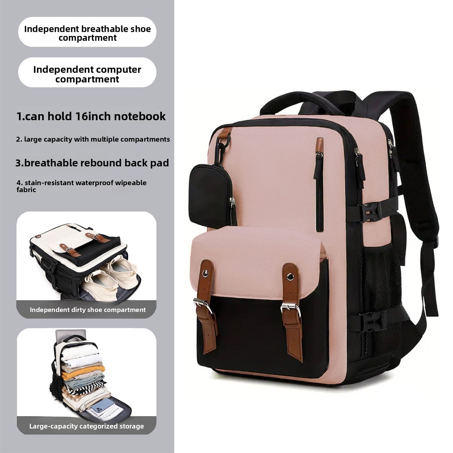 GG Large capacity backpack