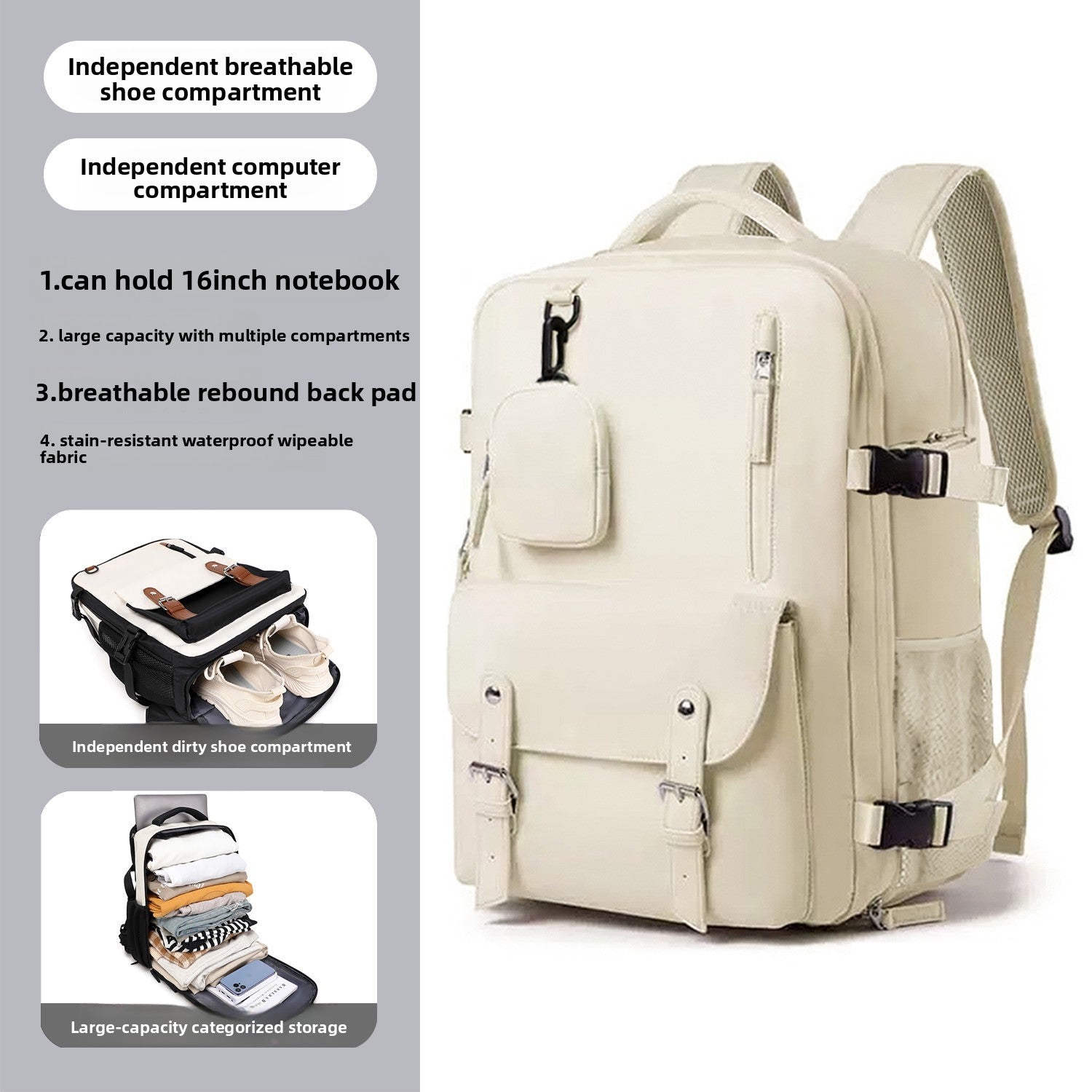 GG Large capacity backpack